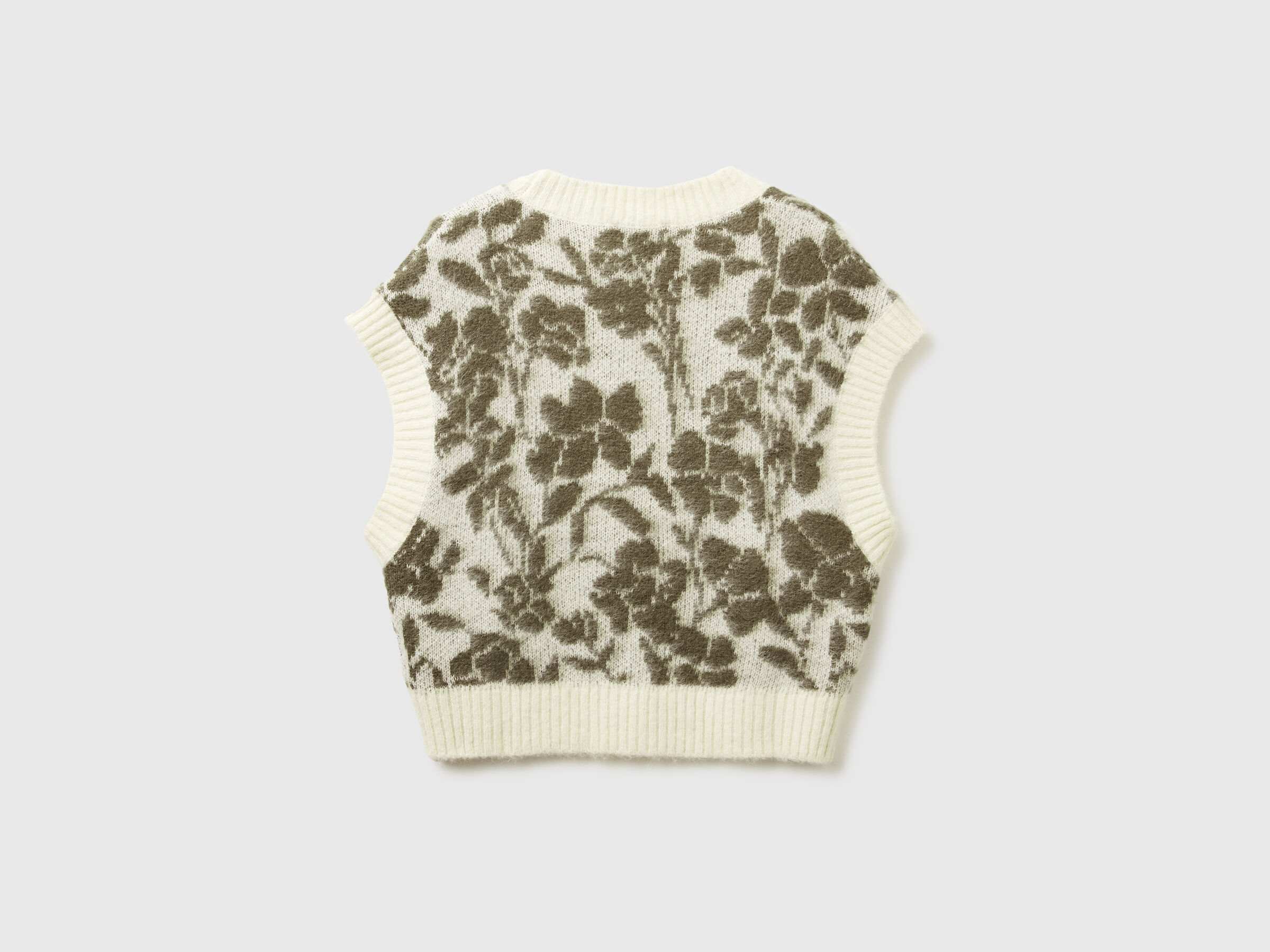 S/L V NECK SWEATER Damen image number 6